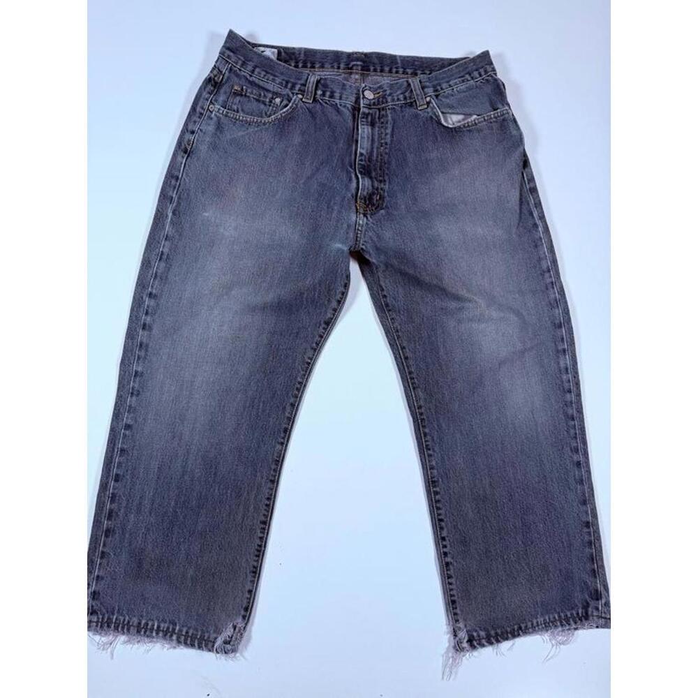 Lacoste Men's Gray Denim Jeans 34W/28L